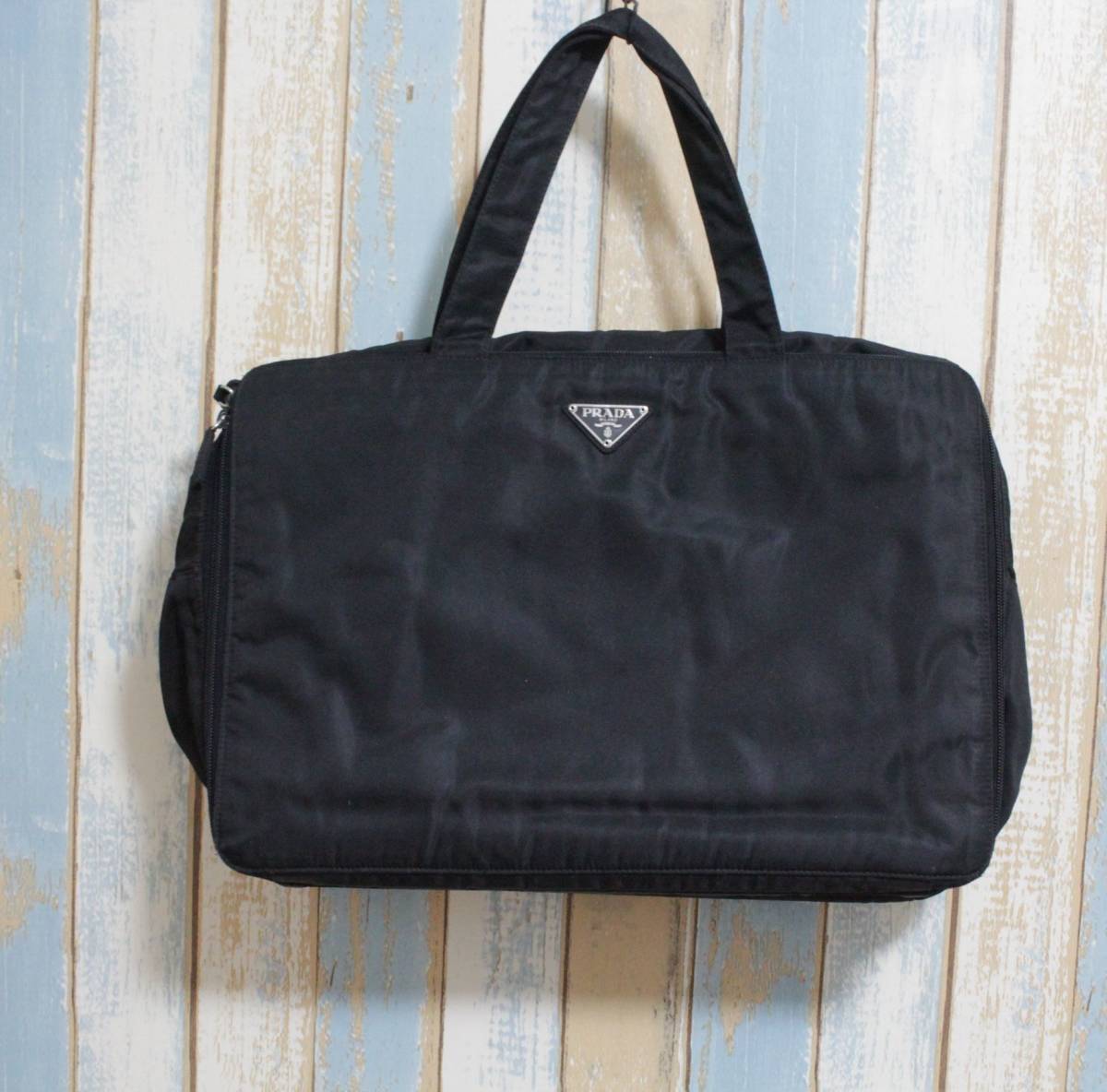 新作登場，正規品 プラダ PRADA ビジネスバッグ 購入証明書カード有(プラダ一般)｜売買されたオークション情報、yahooの商品情報をアーカイブ公開 - オークファン かばん、バッグ