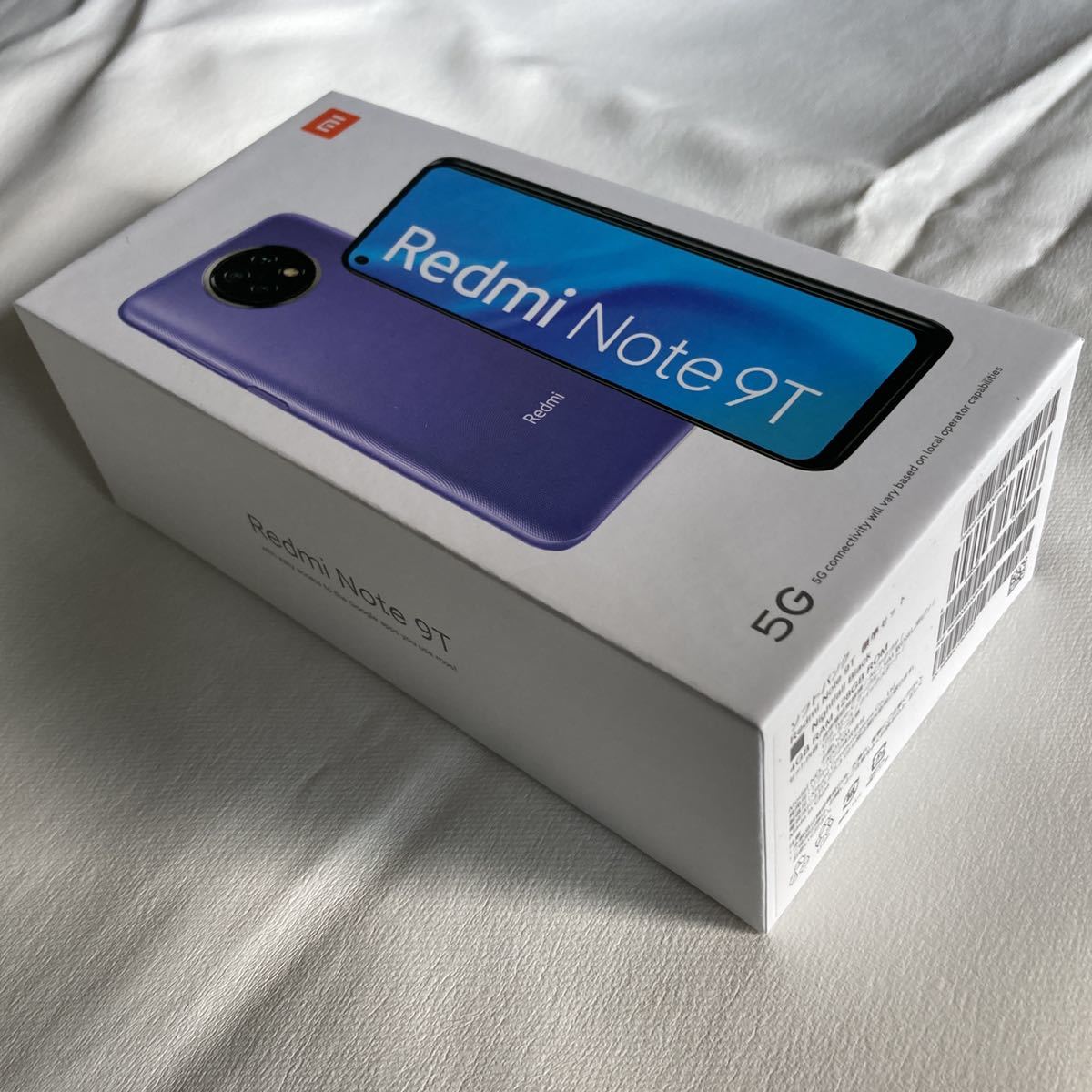 Xiaomi Redmi Note 9T Nightfall Black 黒