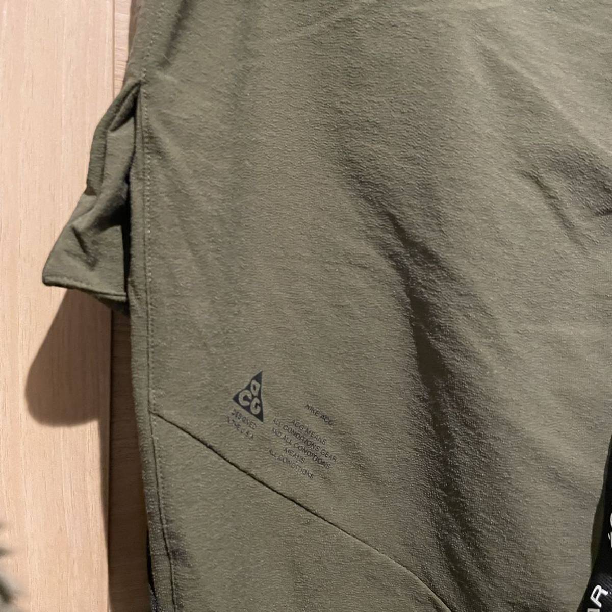 希少品 XL NIKE LAB ACG W CARGO PANTS カーゴ パンツ オリーブ カーキ 