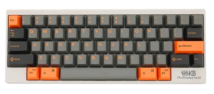 Domikey HHKB Keycapsオレンジ×グレー Domikey HHKB Keycapsオレンジ