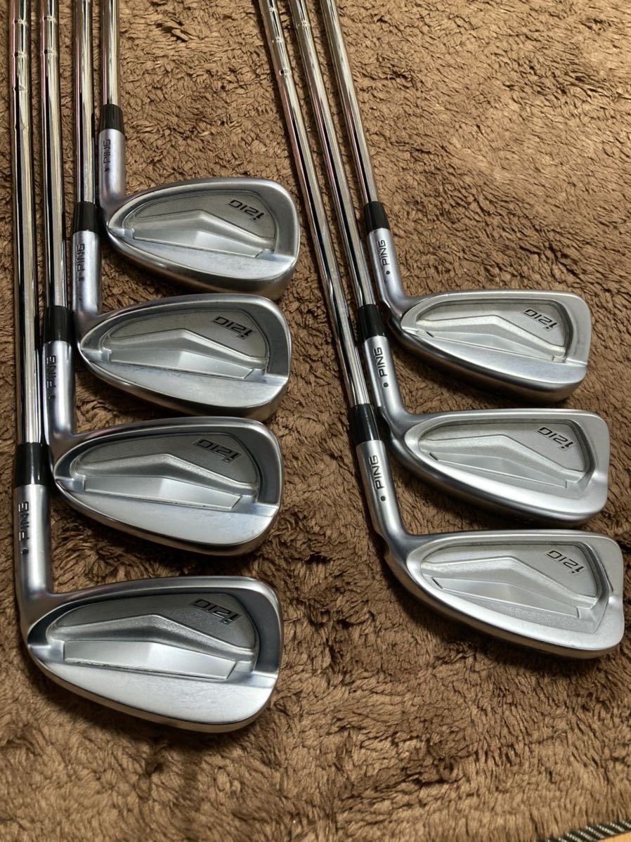  PING i210 アイアン7本セット 5-W U modus105S(ピン)｜売買されたオークション情報、yahooの商品情報をアーカイブ公開 - オークファン 男性右きき用
