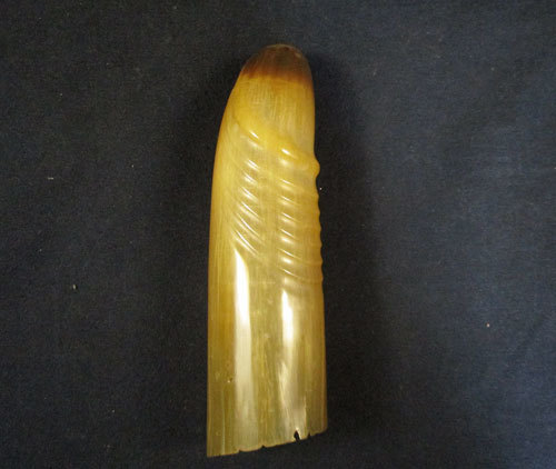 江戸期　水牛製 張形　秘具　奥女中御用達品　江戸性風俗　検　歌麿危な絵春画浮世絵艶絵枕絵秘画_3