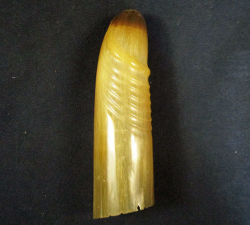 江戸期　水牛製 張形　秘具　奥女中御用達品　江戸性風俗　検　歌麿危な絵春画浮世絵艶絵枕絵秘画_5