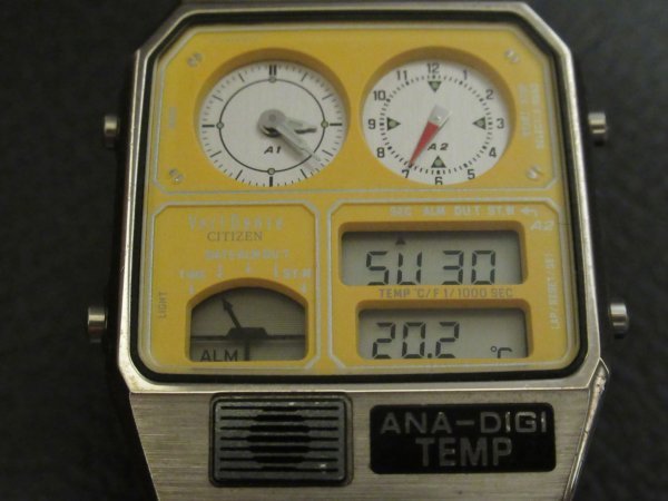 シチズン アナデジテンプ ヴェールダンス 1999本 限定モデル ANA-DIGI  