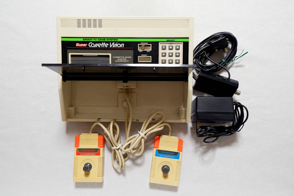 スーパーカセットビジョン エポック社のTVゲーム 本体 スーパー 