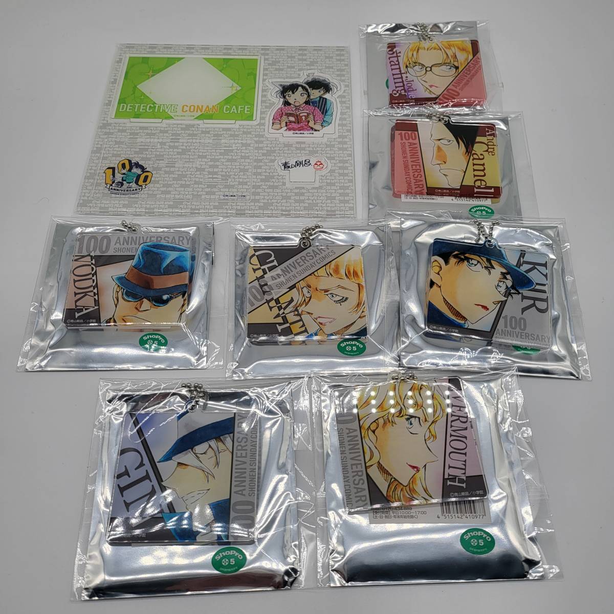 名探偵コナン コナンカフェ限定 アクキー アクスタ 新一 蘭 ジョディ キャメル キール ジン ウォッカ ベルモット キャンティ その他 売買されたオークション情報 Yahooの商品情報をアーカイブ公開 オークファン Aucfan Com