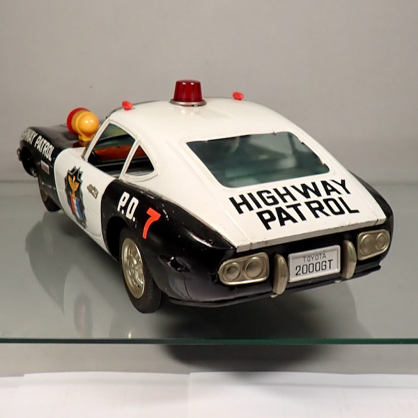 野村トーイ トヨタ 2000GT P.D パトカー ブリキ ゲーム・おもちゃ