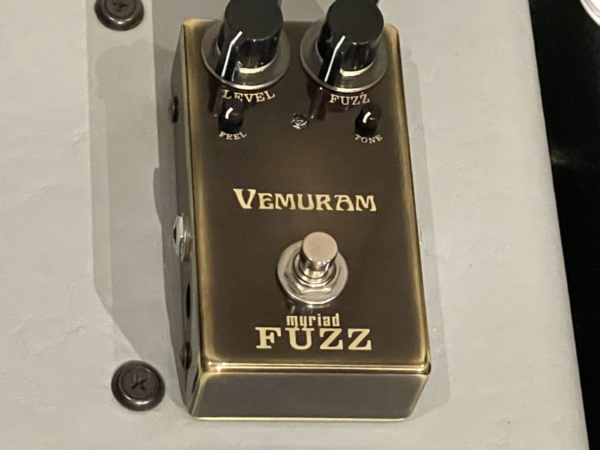 VEMURAM myriad fuzz 未使用品 ☆未使用品☆ VEMURAM myriad FUZZ 付属
