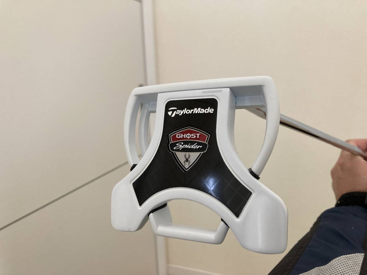 ラウンド未使用　TaylorMade GHOST Spider テーラーメイド　ゴースト　スパイダー 33.5インチ