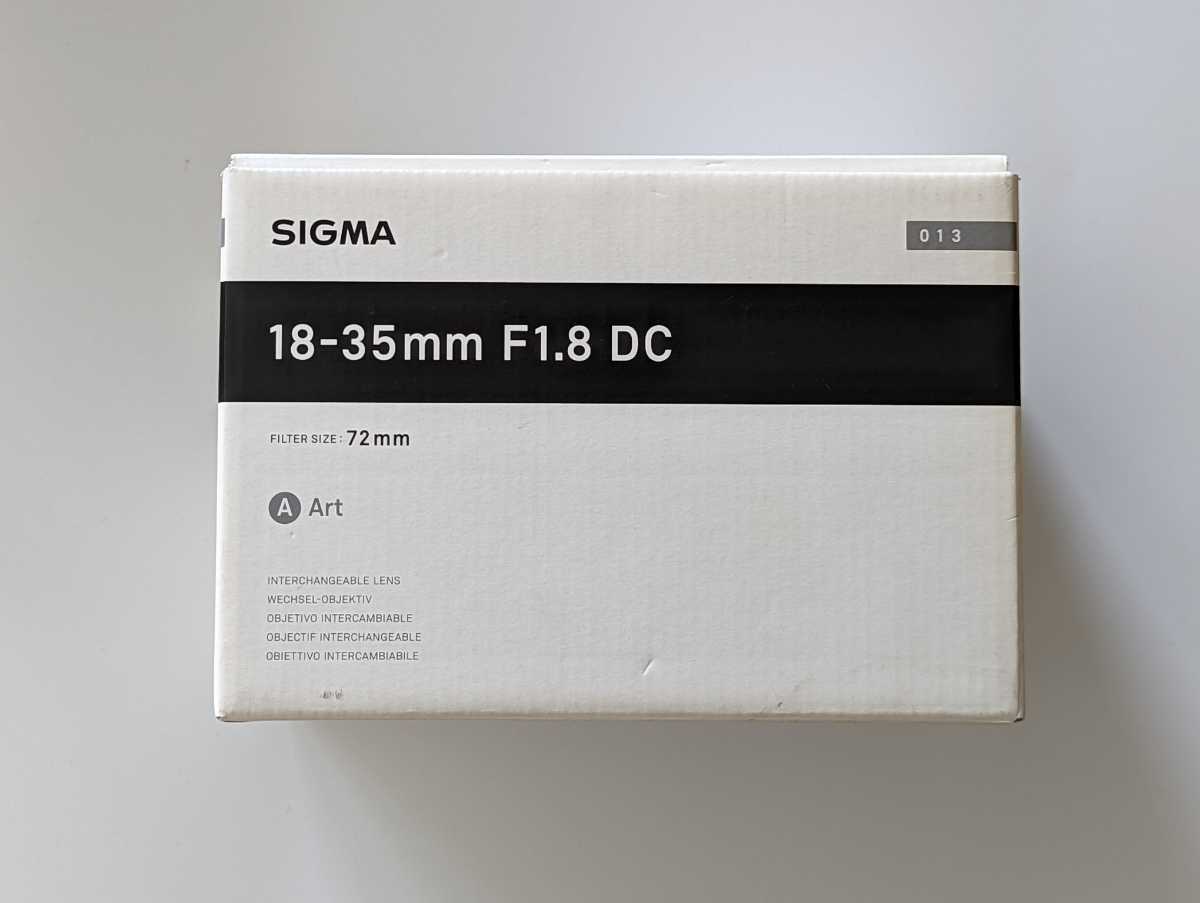 100%新品，豊富な SIGMA Art 18-35mm F1.8 DC HSM キャノン EFマウント APS-C向け(その他)｜売買されたオークション情報、yahooの商品情報をアーカイブ公開 - オークファン その他