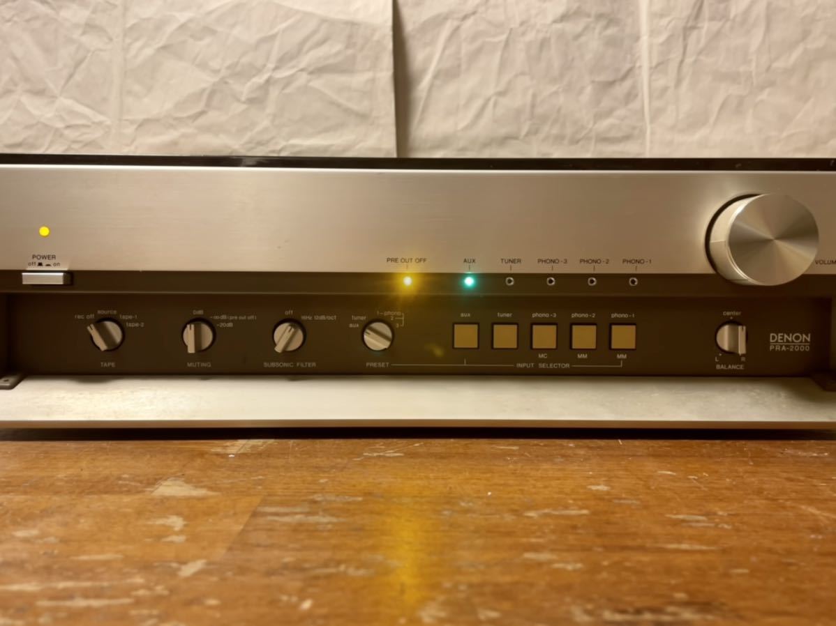 デノン DENON PRA-2000 プリアンプ ジャンク品 DENON PRA-2000 ジャンク品 DENON PRA-2000 デノン □DENON □□DENON 一般