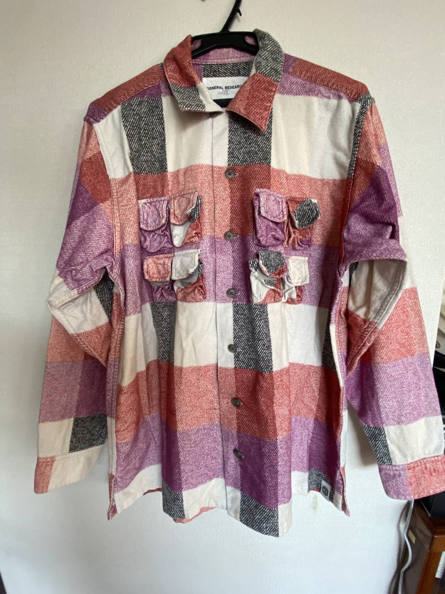 general reserchジェネラルリサーチ名作パラサイトポケットネルシャツ