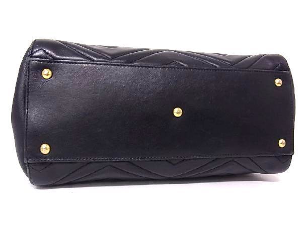 1円 GUCCI グッチ 443054 591693 GGマーモント レザー ハンドバッグ