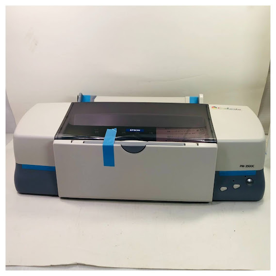 【中古】EPSON A3ノビ対応 インクジェットプリンターPM-3500C 置き古し箱汚れあり
