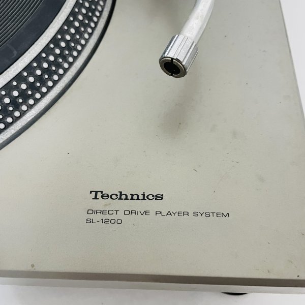 Technics ターンテーブル SL-1200 ターンテーブル2台＋ミキサーセット SL1200 初代 Technics SL-1200 ターンテーブル オーディオ 音響機材 テクニクス
