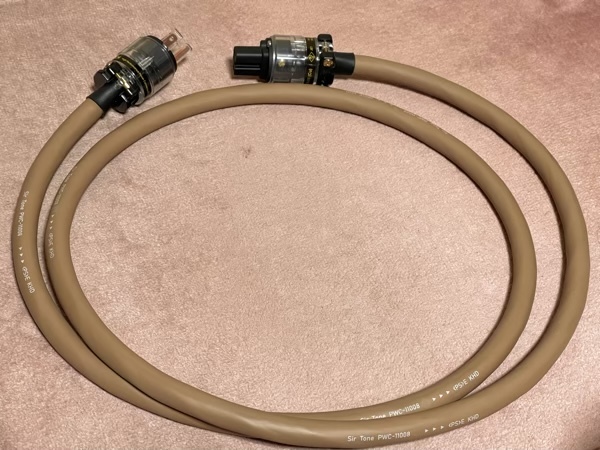 オーディオ機器 Sir tone サートーン PWC-11008 電源ケーブル 1m 2本セット