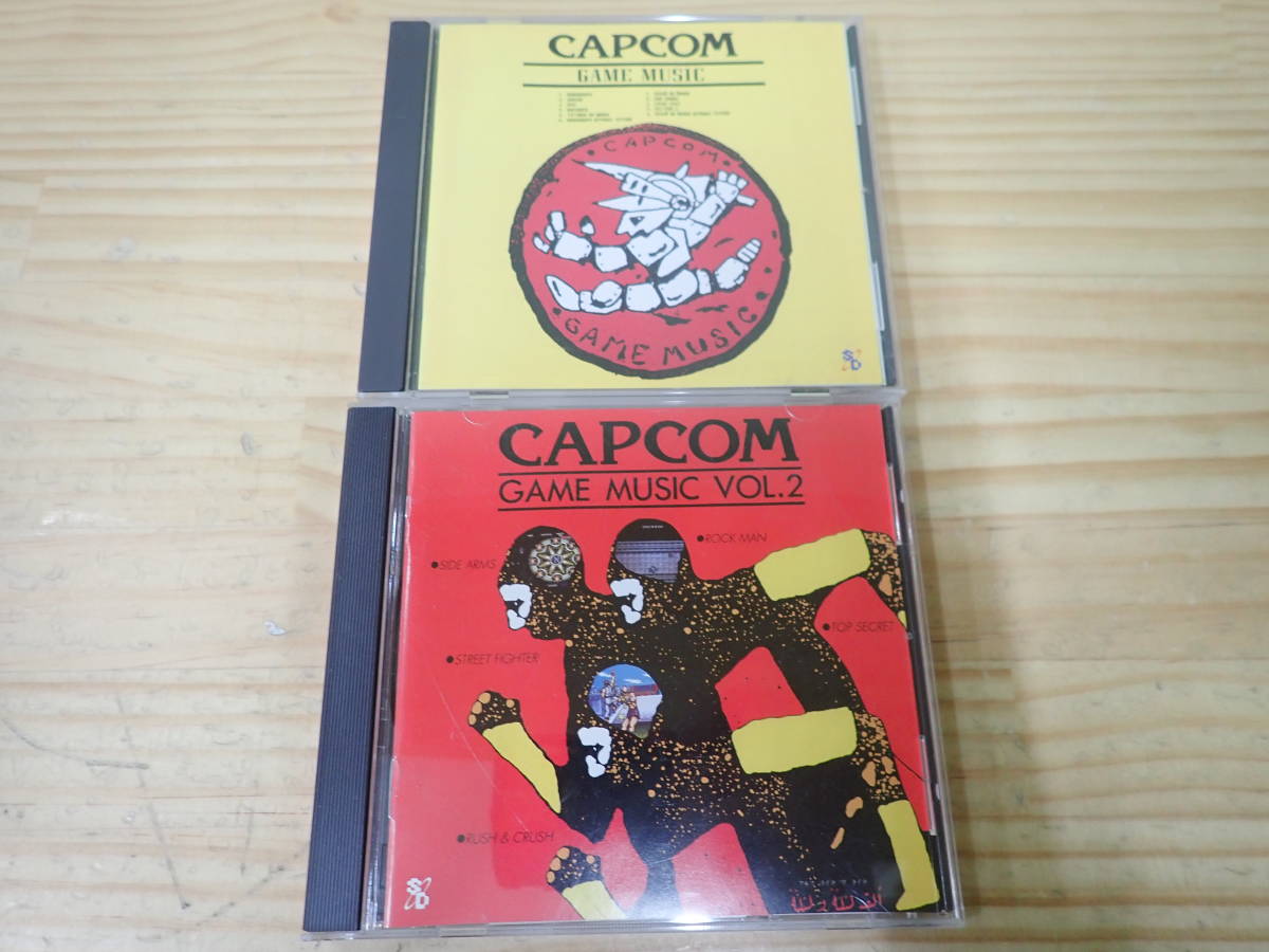 CD Vol.1 カプコン・ゲーム・ミュージック 帯付コナミゲーム