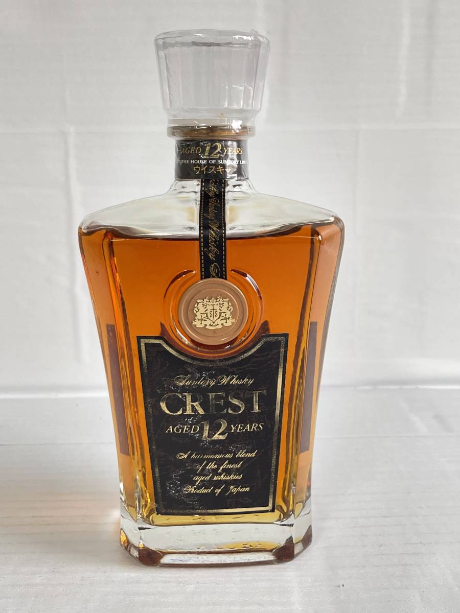 その他 Crest 12 Years Aged Whiskey 750ml SM0401-159I Suntory Whisky CREST 12年 700ml 43％ サントリー