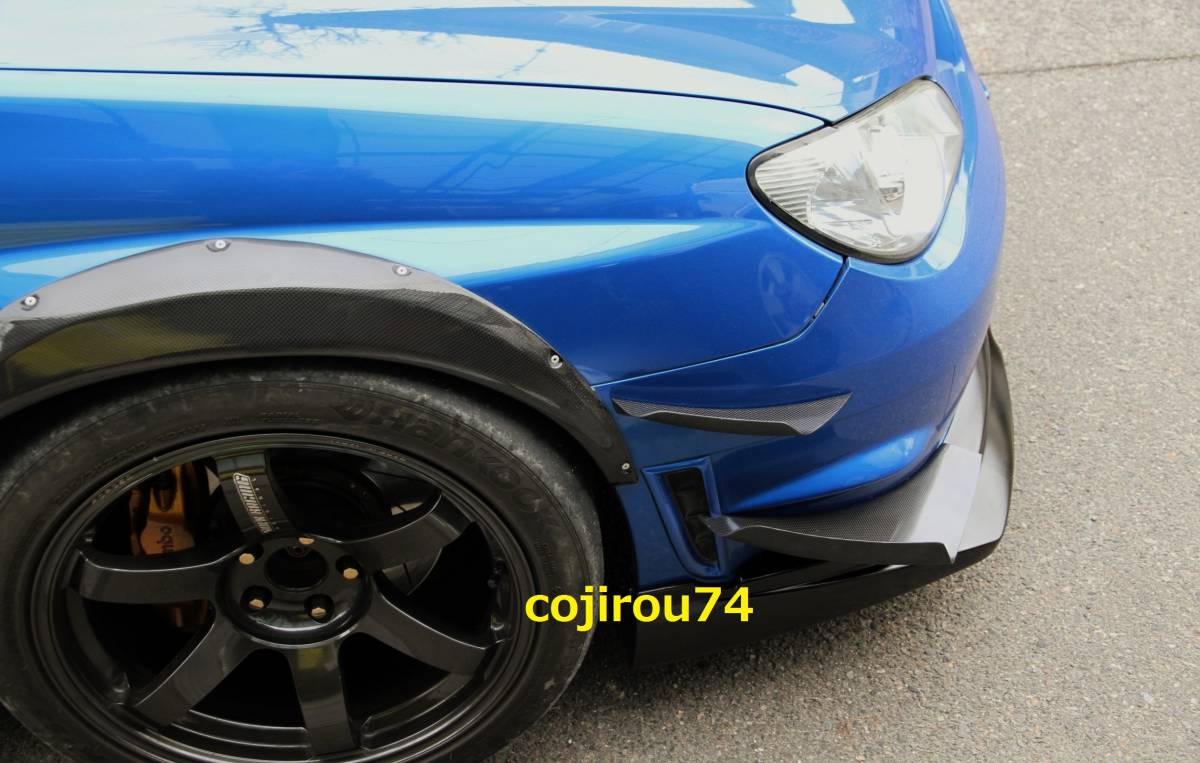 模造品にご注意！ カーボン カナード インプレッサ GDB F型 鷹目