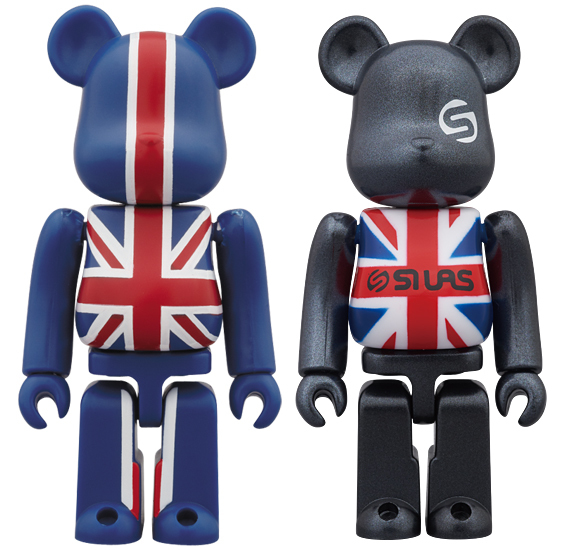 赤字超特価，限定SALE UNION JACK & SILAS Union Jack Black ver. 100% ベアブリック2種セット/(キューブリック、ベアブリック)｜売買されたオークション情報、yahooの商品情報をアーカイブ公開 - オークファン キューブリック、ベアブリック