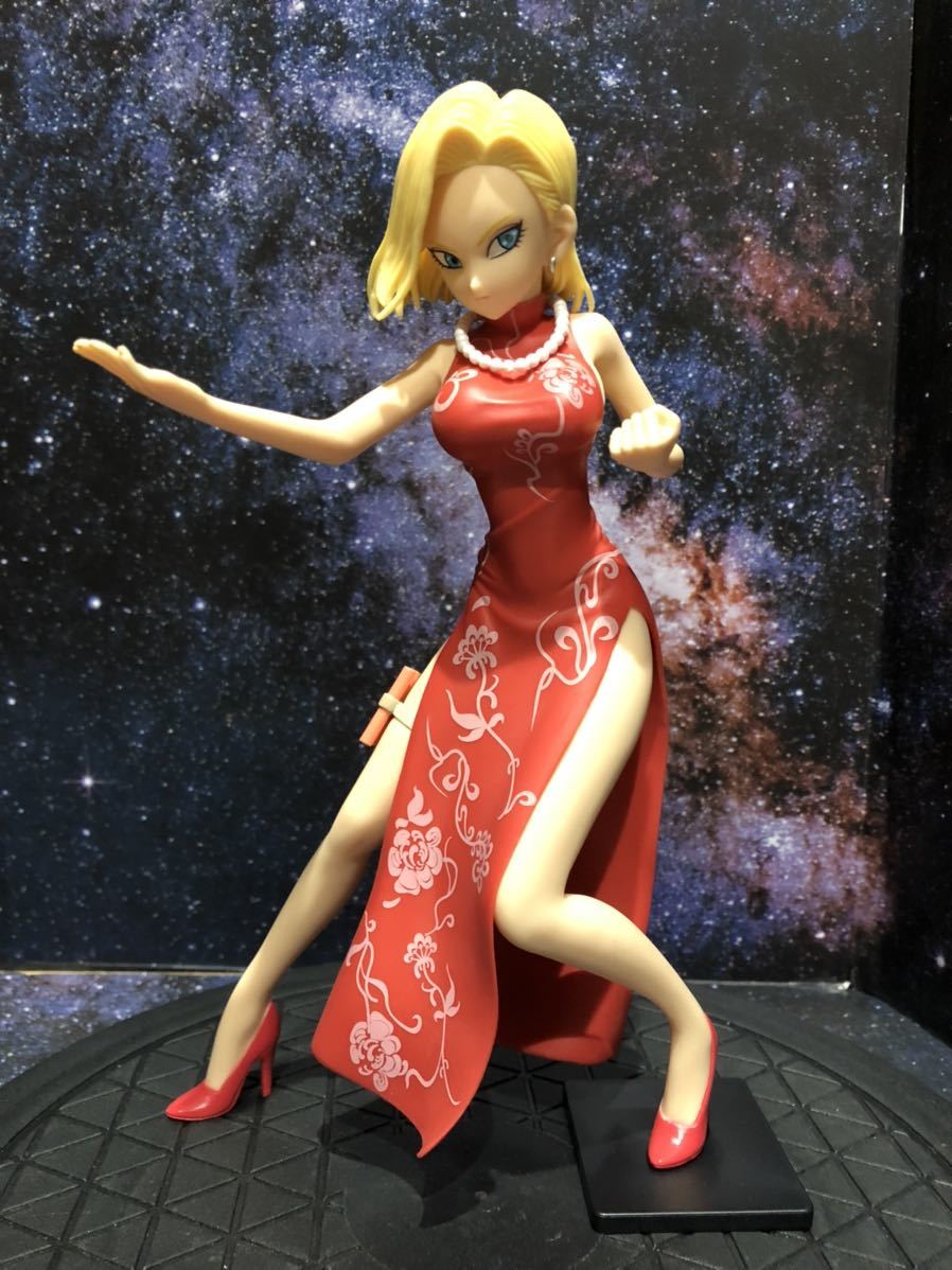 ドラゴンボールスーパー超人造人間18号GLITTER&GLAMOURSリペイント改造 