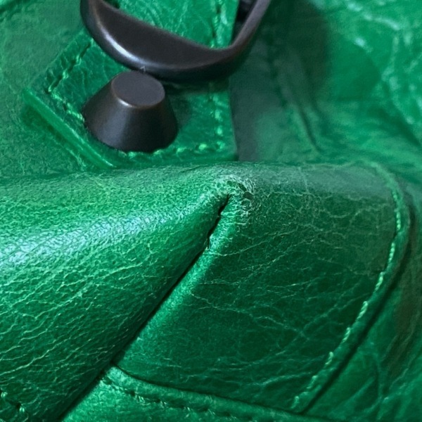 バレンシアガ BALENCIAGA トートバッグ 228750 ザ・サンデー スモールトート レザー グリーン バッグ バレンシアガ トートバッグ 0 サンデー』228750 トートバッグ&frasl;羊革&frasl;BLK&frasl;無地&frasl;228750 スモールトート&frasl;ブルー