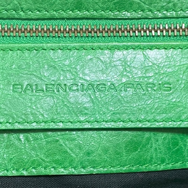 バレンシアガ BALENCIAGA トートバッグ 228750 ザ・サンデー スモールトート レザー グリーン バッグ バレンシアガ トートバッグ 0 サンデー』228750 トートバッグ&frasl;羊革&frasl;BLK&frasl;無地&frasl;228750 スモールトート&frasl;ブルー