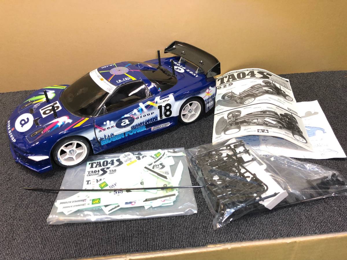 豊富な，限定セール あ//Q1073 タミヤ TA04-S ラジコン 田宮 EPツーリング 1/10 電動カー シャーシ メカ付き NSX(田宮模型)｜売買されたオークション情報、yahooの商品情報をアーカイブ公開 - オークファン 田宮模型