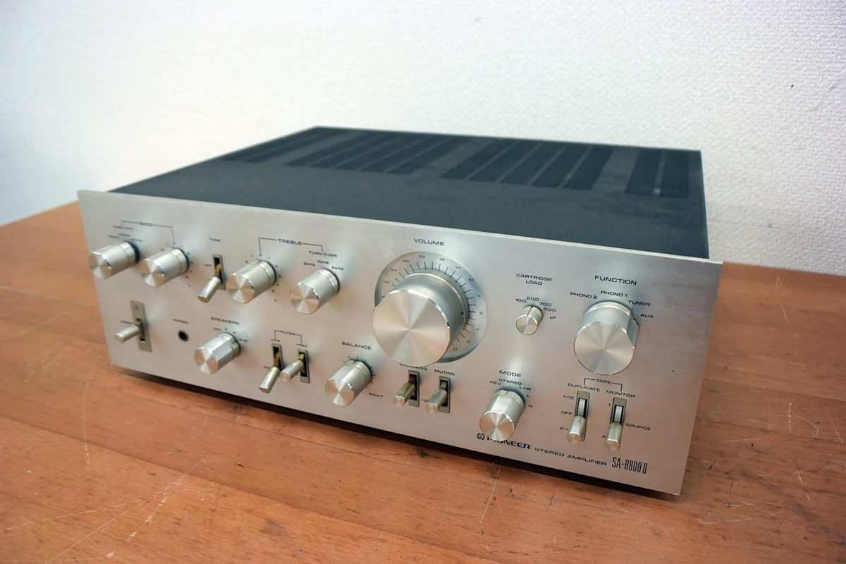 パイオニア PIONEER SA-8800II プリメインアンプ 現状品 パイオニア Pioneer PIONEER SA-8800 プリメインアンプ 公式通販 SA