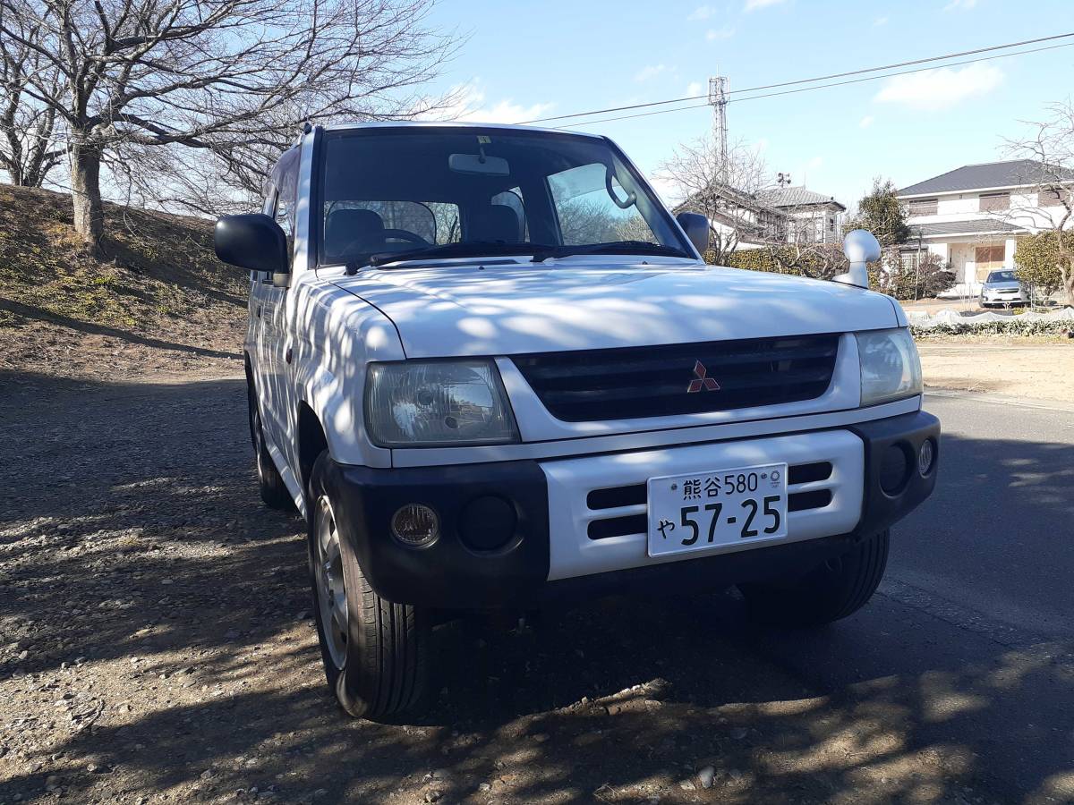 三菱 パジェロミニ H58A 5MT 4WD 車検4年10月まで 載せ替え 2名 三菱 パジェロミニ H58A 5MT 4WD 車検4年10月まで 載せ替え 2名
