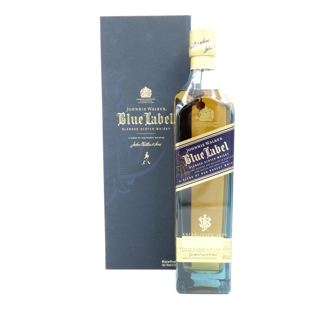 未開栓☆ジョニーウォーカー ブルーラベル 750ml【E1】