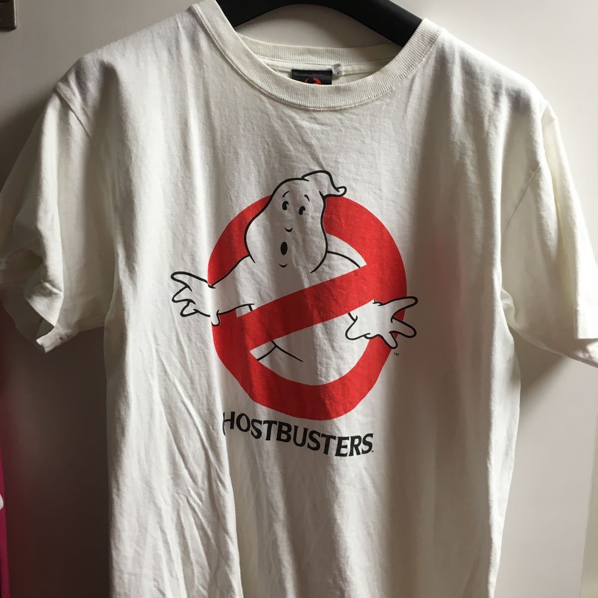 Ghostbusters ゴーストバスターズ Tシャツ 半袖シャツ Mサイズ 白 ホワイト 映画 イラスト キャラクター 売買されたオークション情報 Yahooの商品情報をアーカイブ公開 オークファン Aucfan Com