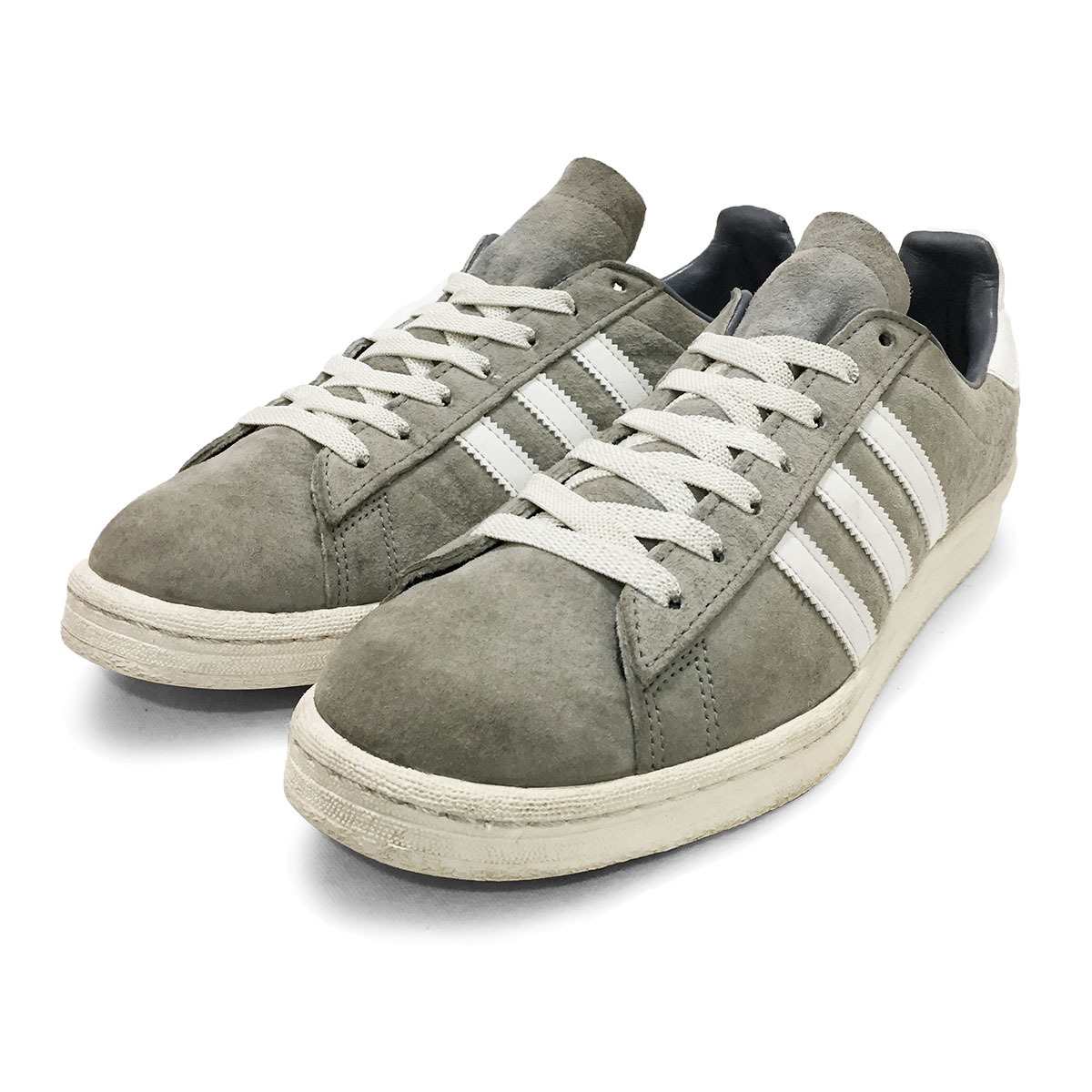 在庫爆買い ヤフオク 復刻 アディダス キャンパス 80s 27cm グレー 新品超特価