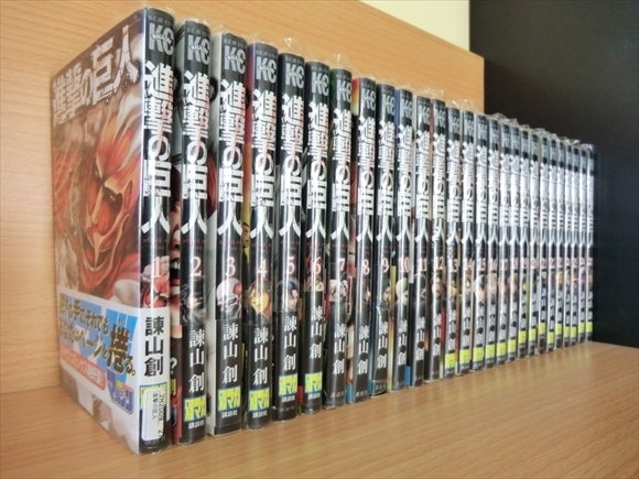  2R0121 進撃の巨人 34巻 全巻セット 諫山創(全巻セット)｜売買されたオークション情報、yahooの商品情報をアーカイブ公開 - オークファン 全巻セット