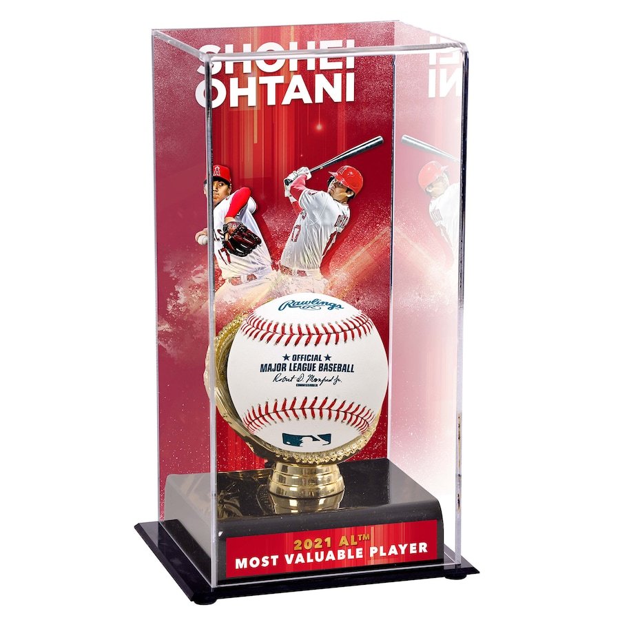 大谷翔平★MVP★2021年★岩手県より出品★公式ボールケース入り★新品★ MVP 大谷翔平選手 2021年 MVP受賞記念アクリルケース 大谷翔平 2021MVP