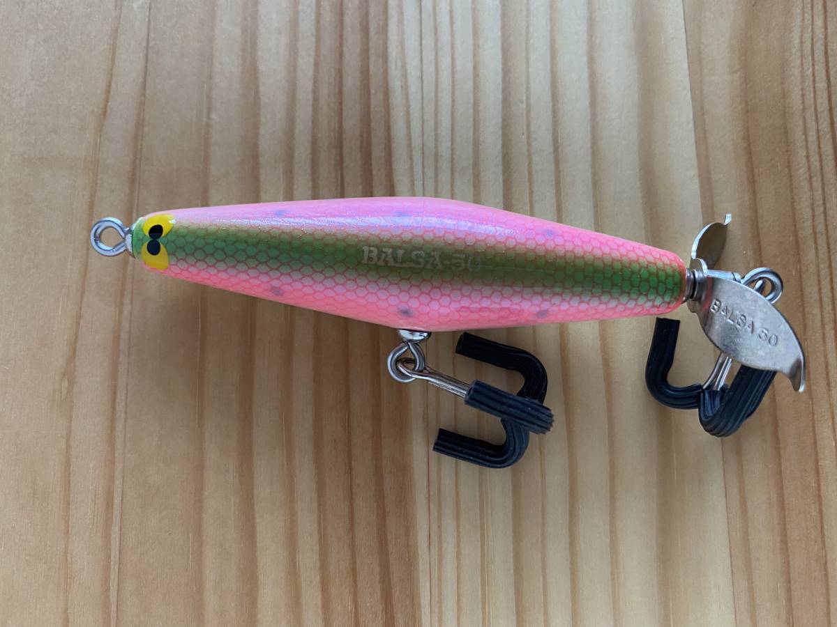 豊富な，得価 オールド バルサ50 スマートアレック ジュニア レインボートラウトカラー / Balsa50 Smart Aleck Junior : #022 Rainbow Trout(スイッシャー)｜売買されたオークション情報、yahooの商品情報をアーカイブ公 淡水