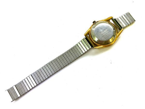 V069-I34-1049◎ RICOH リコー 56101 ダイナミックオート 33石 自動巻き メンズ 腕時計 Dynamic Auto ゴールドカラー③_7