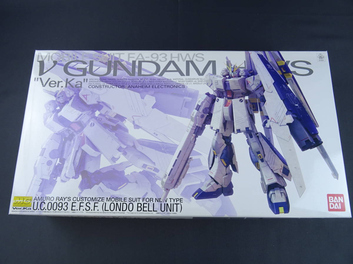 得価，HOT T440 ガンプラ MG 1/100 &nu;ガンダム ＨＷＳ Ｖｅｒ Ｋａ プレミアムバンダイ限定(その他)｜売買されたオークション情報、yahooの商品情報をアーカイブ公開 - オークファン その他