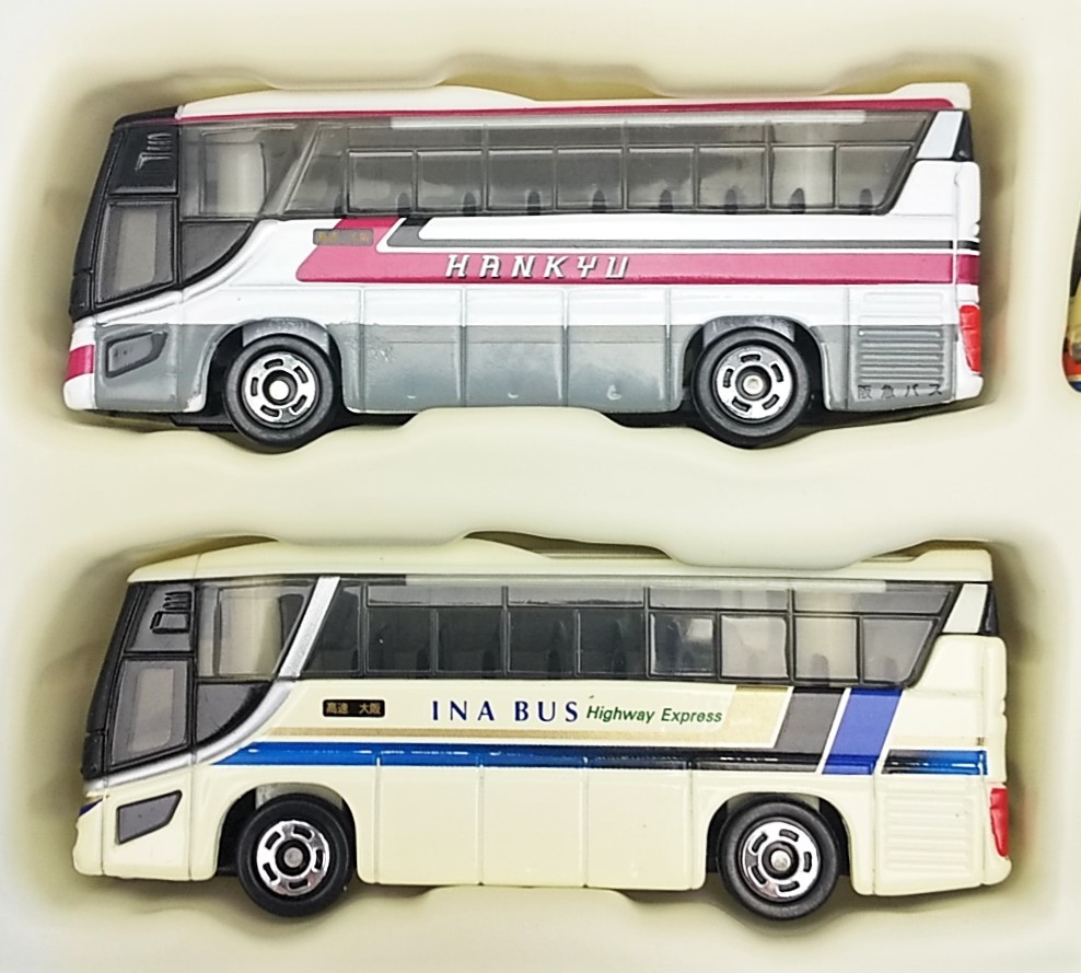 模型 トミカ 運行20周年記念 高速バス アルペン号 バスセット 松本電気 