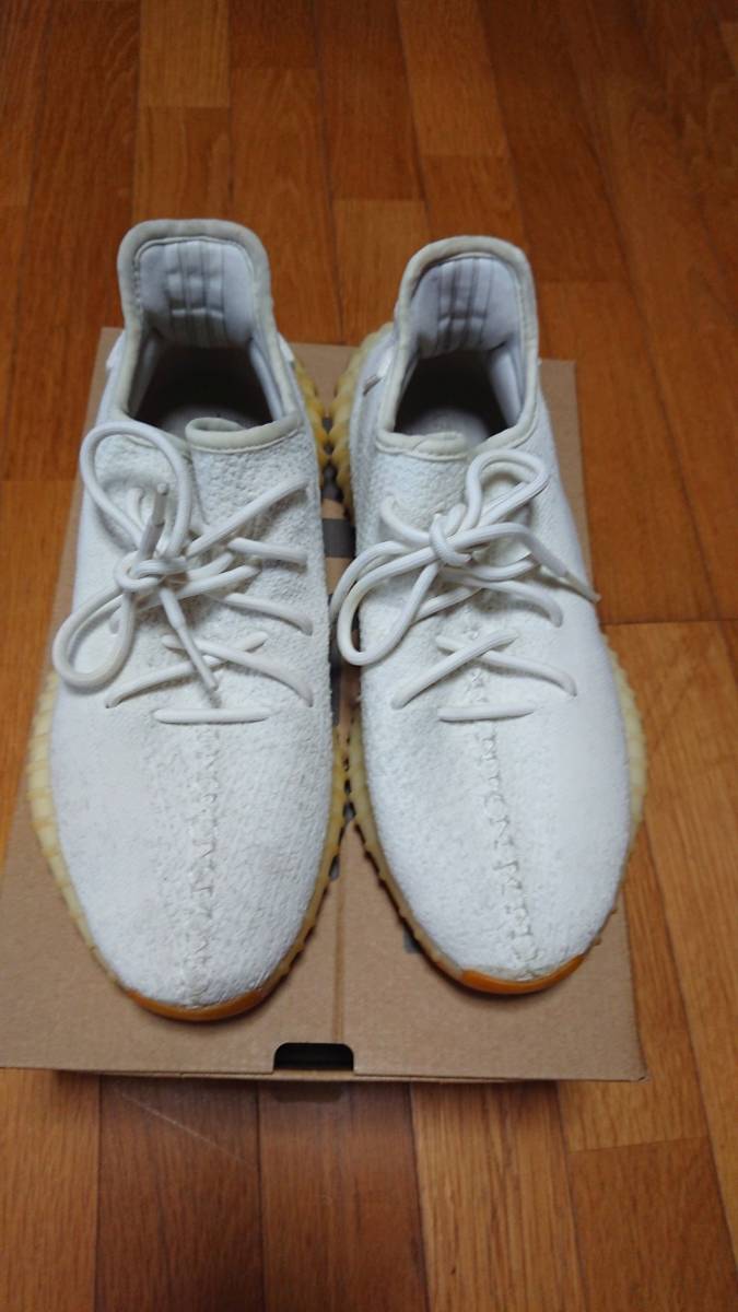 【低価，大人気】 adidas YEEZY BOOST 350 V2 27.5cm ホワイト アディダス イージーブースト(27.5cm)｜売買されたオークション情報、yahooの商品情報をアーカイブ公開 - オークファン 27.5cm