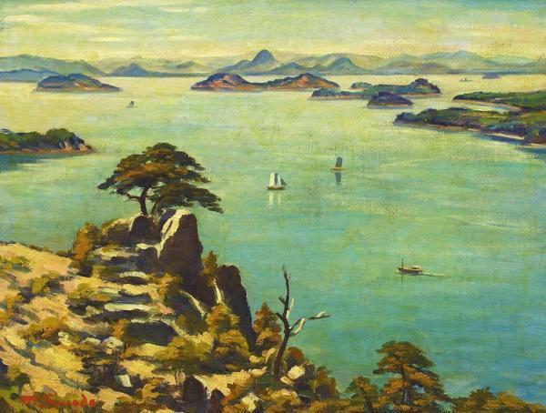 真作」作者不明 風景画 油彩画 額装 サイン有り F6号 公式通販