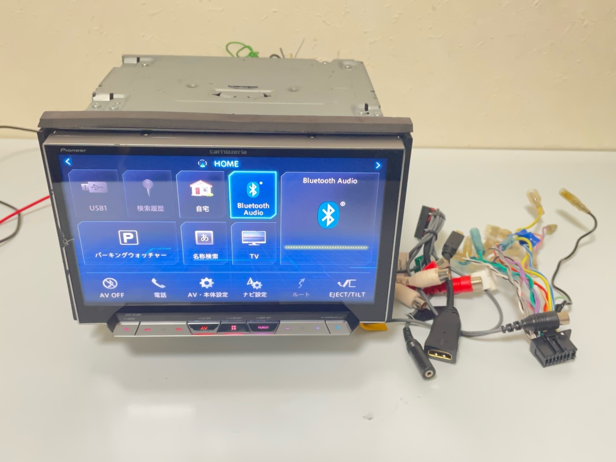 カロッツェリアG-CLS900ZS 8インチサイバーナビ ジャンク ジャンク carrozzeria 8インチ サイバーナビ AVIC-CL900 タッチ不良