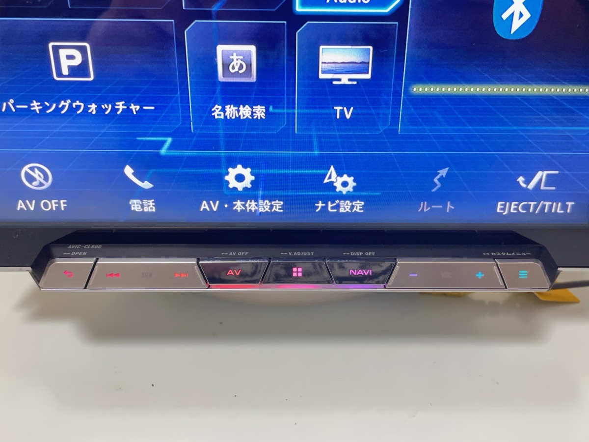 カロッツェリアG-CLS900ZS 8インチサイバーナビ ジャンク ジャンク carrozzeria 8インチ サイバーナビ AVIC-CL900 タッチ不良