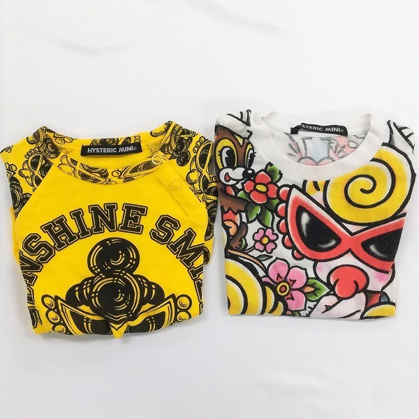 A738b [春夏物][セット] HYSTERIC MINI ヒスミニ Tシャツ パンツ 90cm  