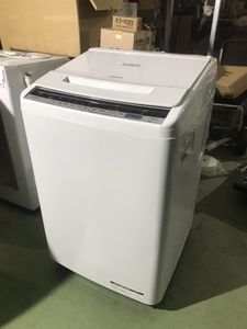 2018年式 9kg 5kg 日立 洗濯乾燥機 BW-DV90C（日立 洗濯機 中古