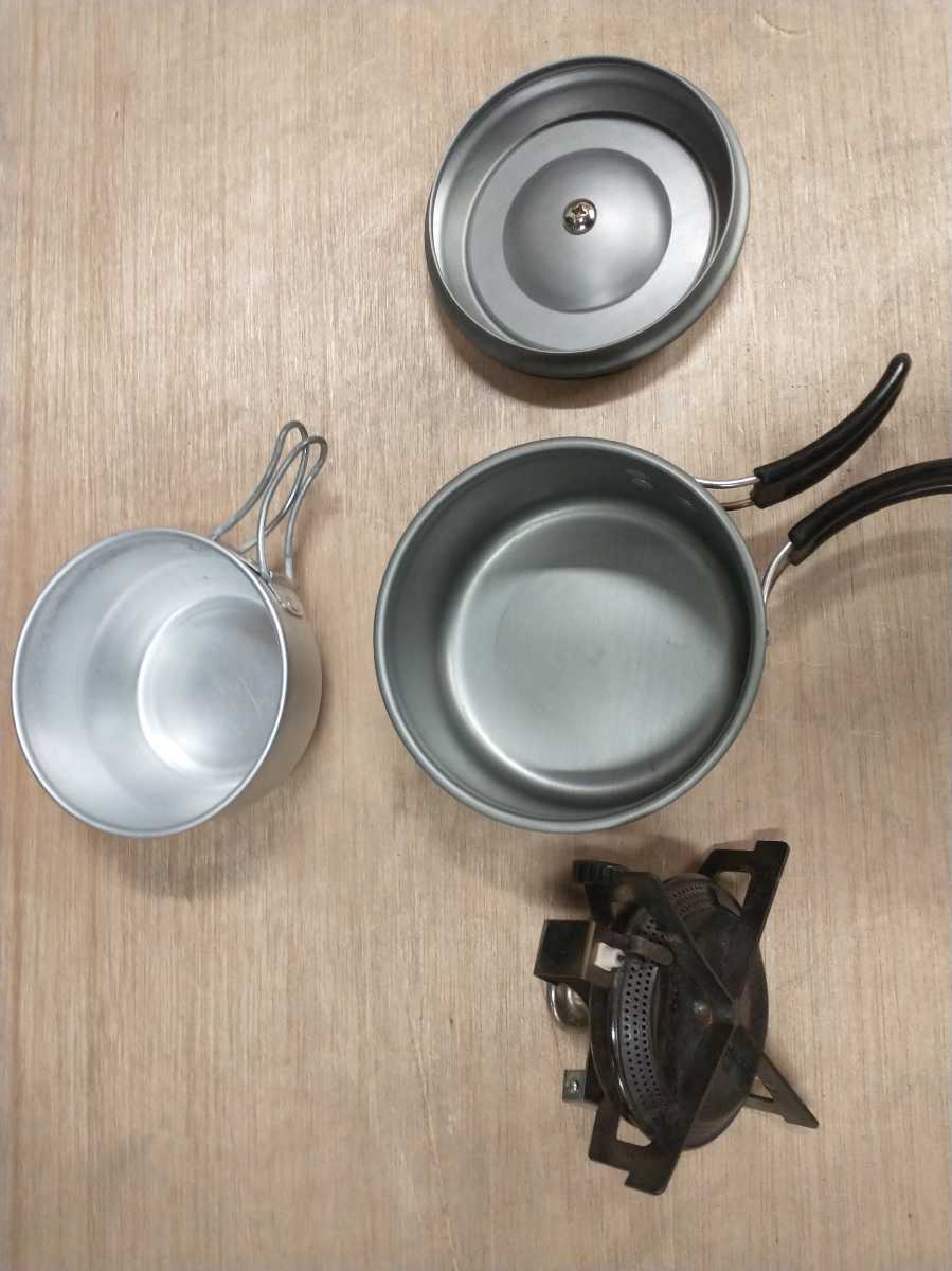 Primus 2243 44 バーナー メーカー不明コッフェル プリムス ソロキャンプ クッカーセット クッカー 売買されたオークション情報 Yahooの商品情報をアーカイブ公開 オークファン Aucfan Com