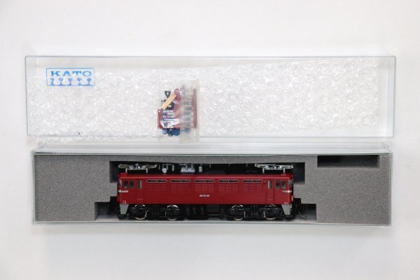 爆買い，大人気 KATO カトー 3028 ED75 一般形 電気機関車 Nゲージ 鉄道模型(電気機関車)｜売買されたオークション情報、yahooの商品情報をアーカイブ公開 - オークファン 電気機関車