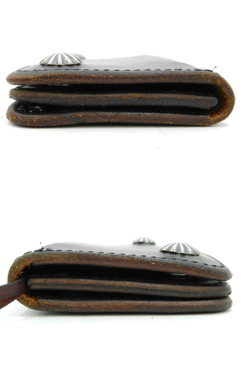 B148U616] LARRY SMITH / ラリースミス トラッカー ウォレット ダブル
