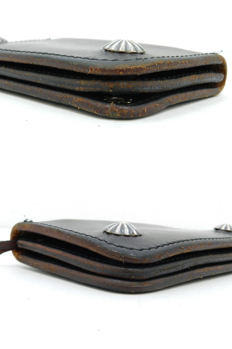 B148U616] LARRY SMITH / ラリースミス トラッカー ウォレット ダブル
