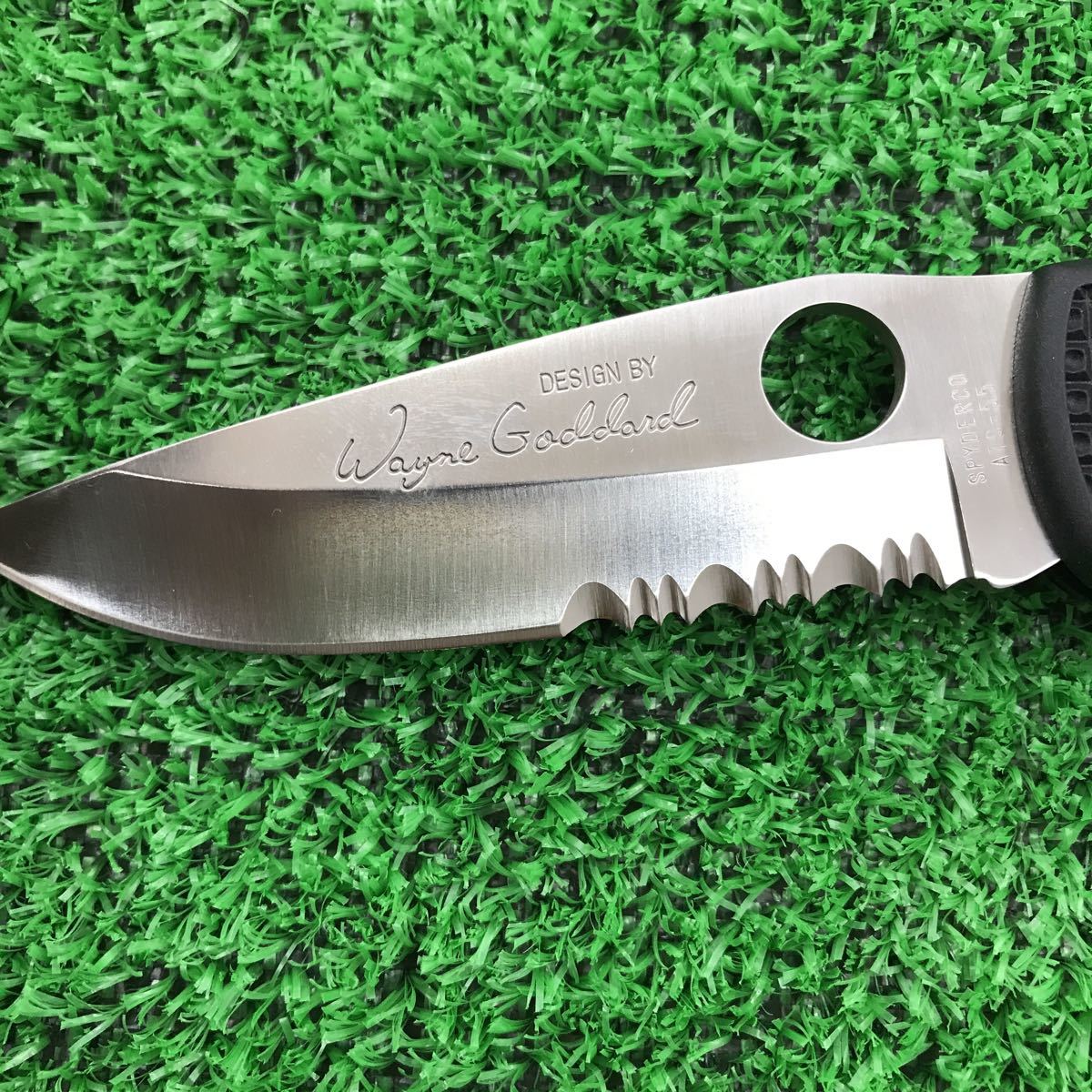 サ)【展示品】SEKI Spyderco スパイダルコ フォールディングナイフ 